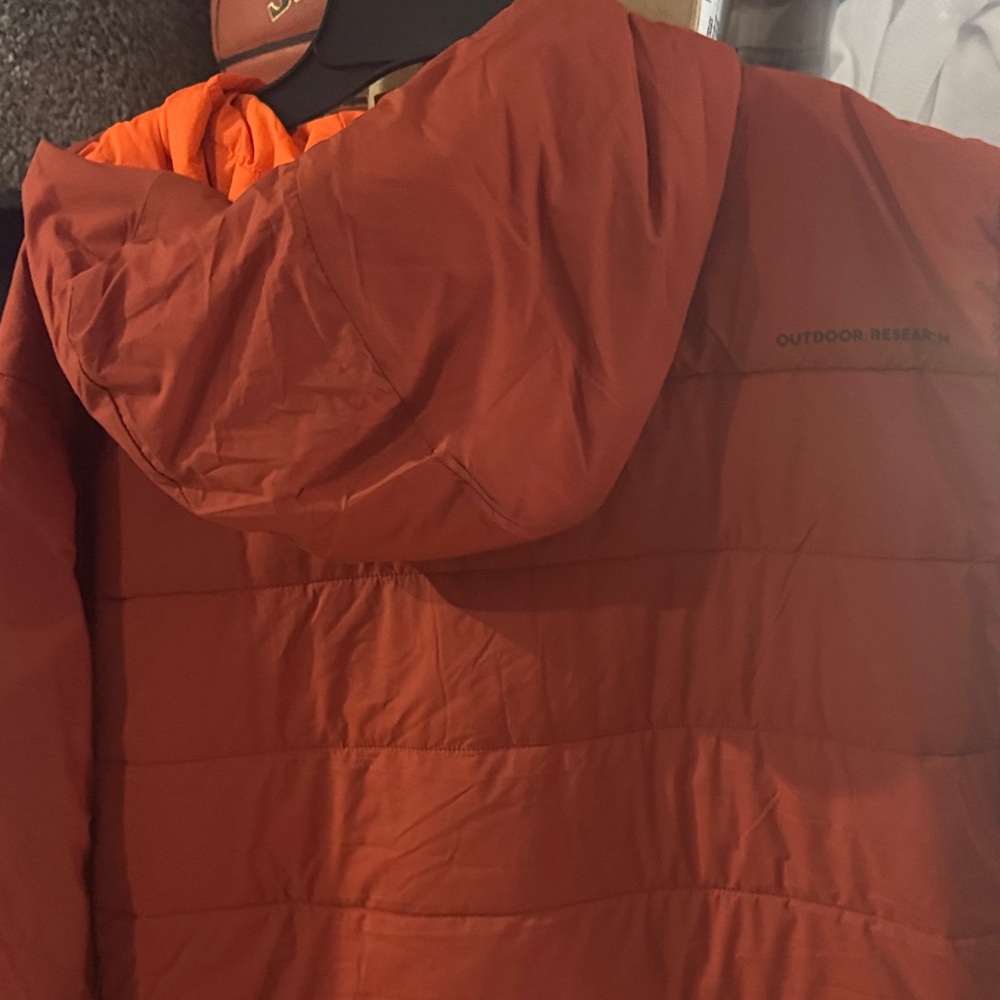 Outdoor Research Brick Red Quilted Jacket - Picture 4 of 4